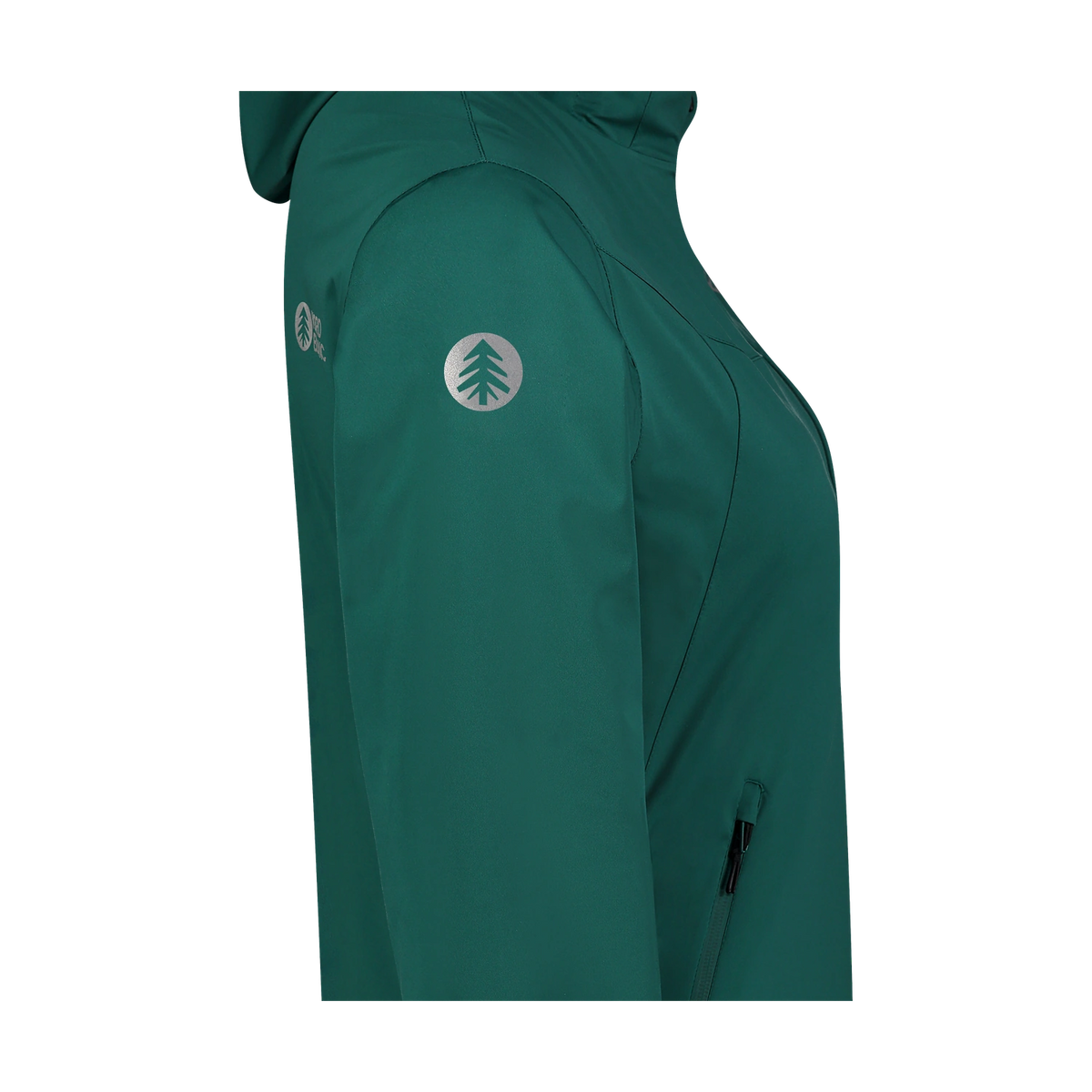 Vodootporna lahka softshell jakna ženska - OUTLAND zelena-2