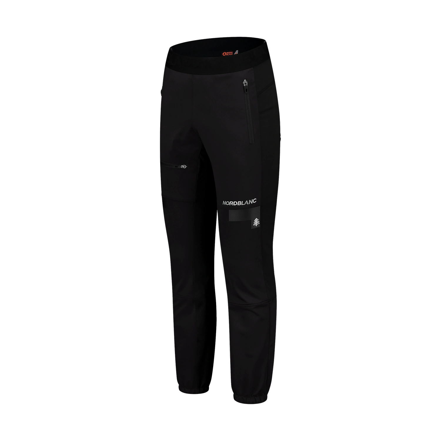 Leichte wasserdichte Softshellhose Herren - RIDGEWALK schwarz-2