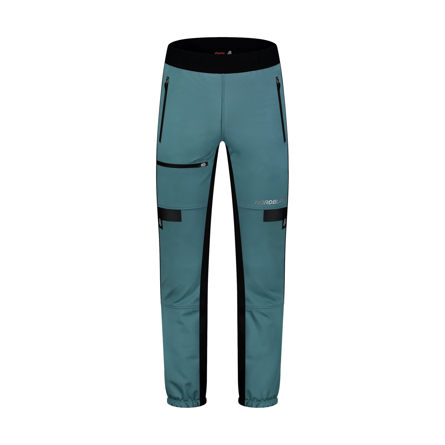 Light waterproof softshell pants men's - RIDGEWALK green