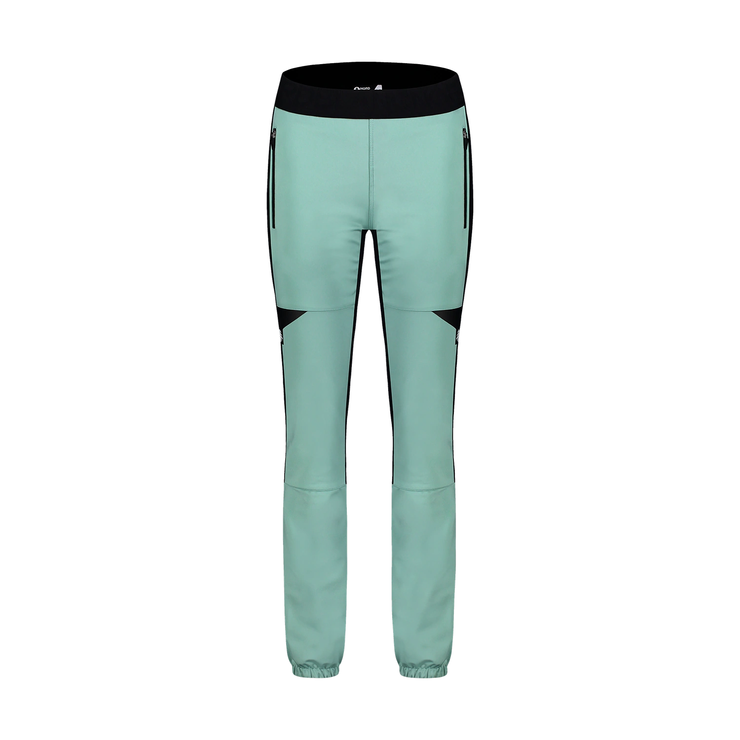 Light waterproof softshell pants women's - ELISA green