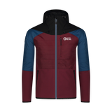 Waterproof sports jacket men's - FORWARD wine red