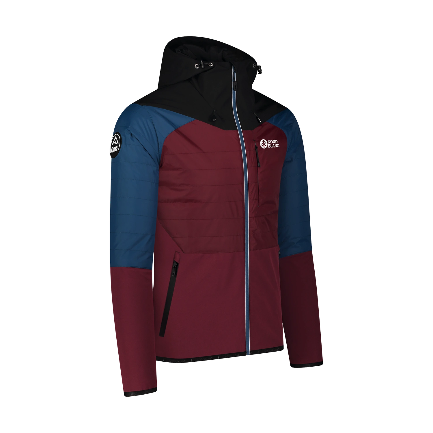 Waterproof sports jacket men's - FORWARD wine red-2