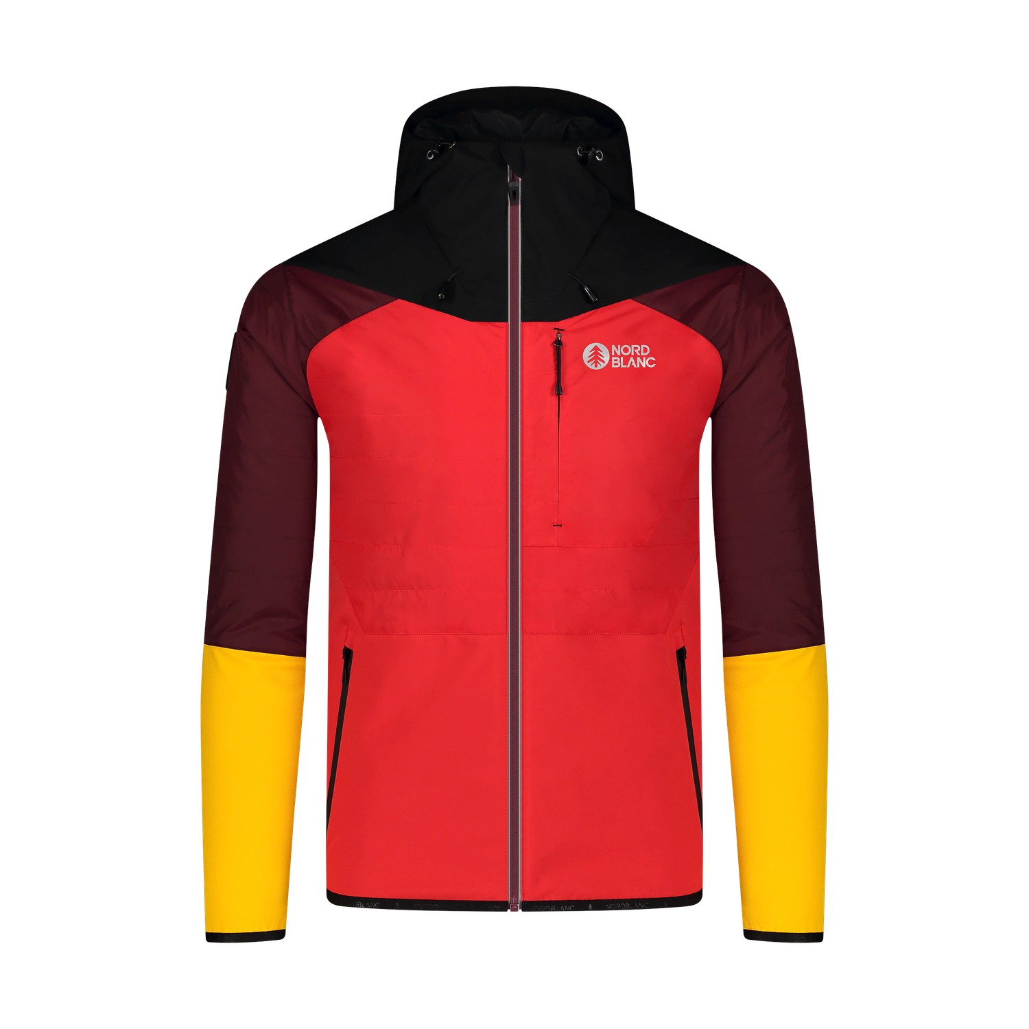 Waterproof sports jacket men's - FORWARD red