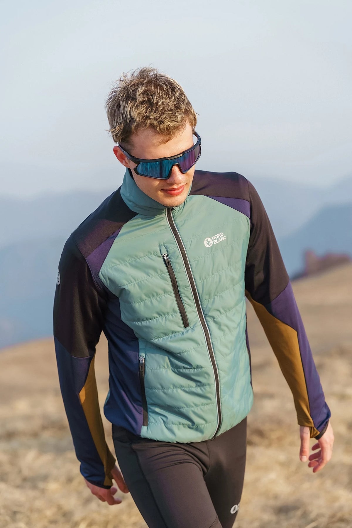 Sportovní bunda pánská - THUNDER zelená