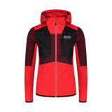 Wasserdichte Sportjacke Damen - OPENING rot