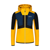Wasserdichte Sportjacke Damen - OPENING gelb