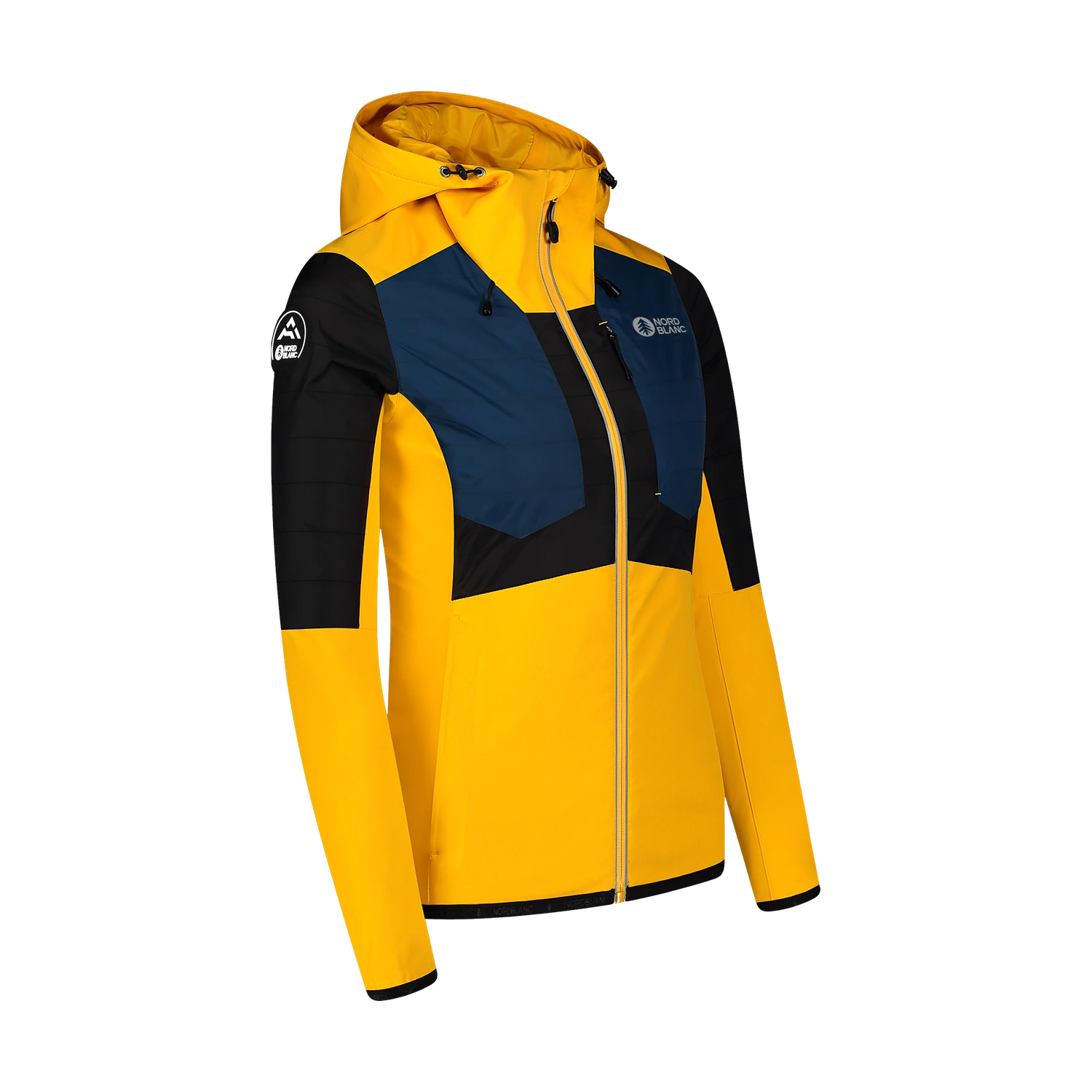 Wasserdichte Sportjacke Damen - OPENING gelb-2
