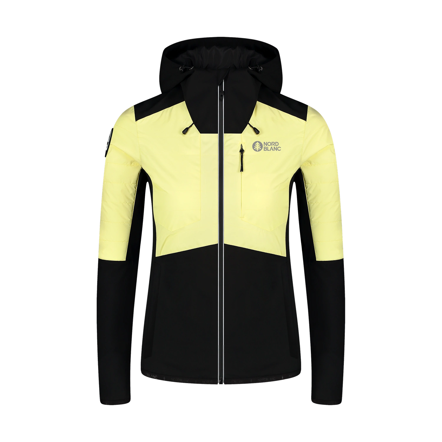 Wasserdichte Sportjacke Damen - OPENING gelb