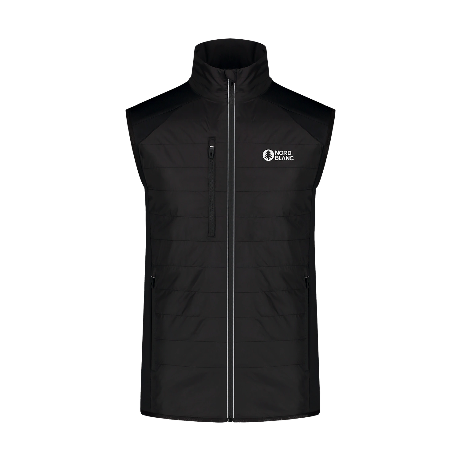 Leichte Sportweste Herren - CREVICE schwarz