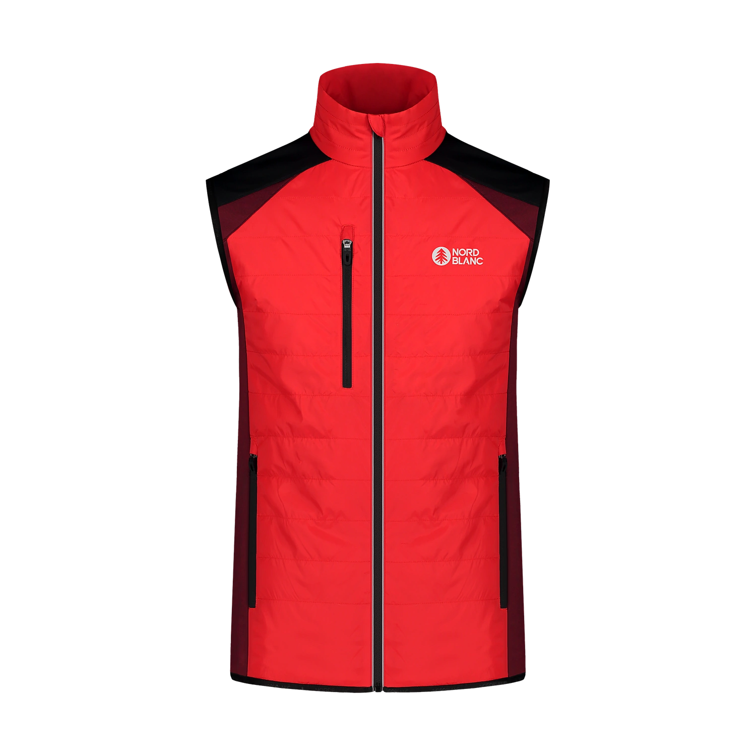 Leichte Sportweste Herren - CREVICE rot