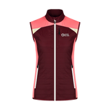 Leichte Sportweste Damen - DELL weinrot