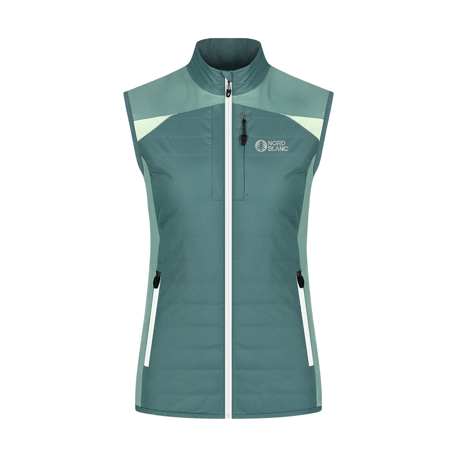 Lightweight sports vest women's - DELL green