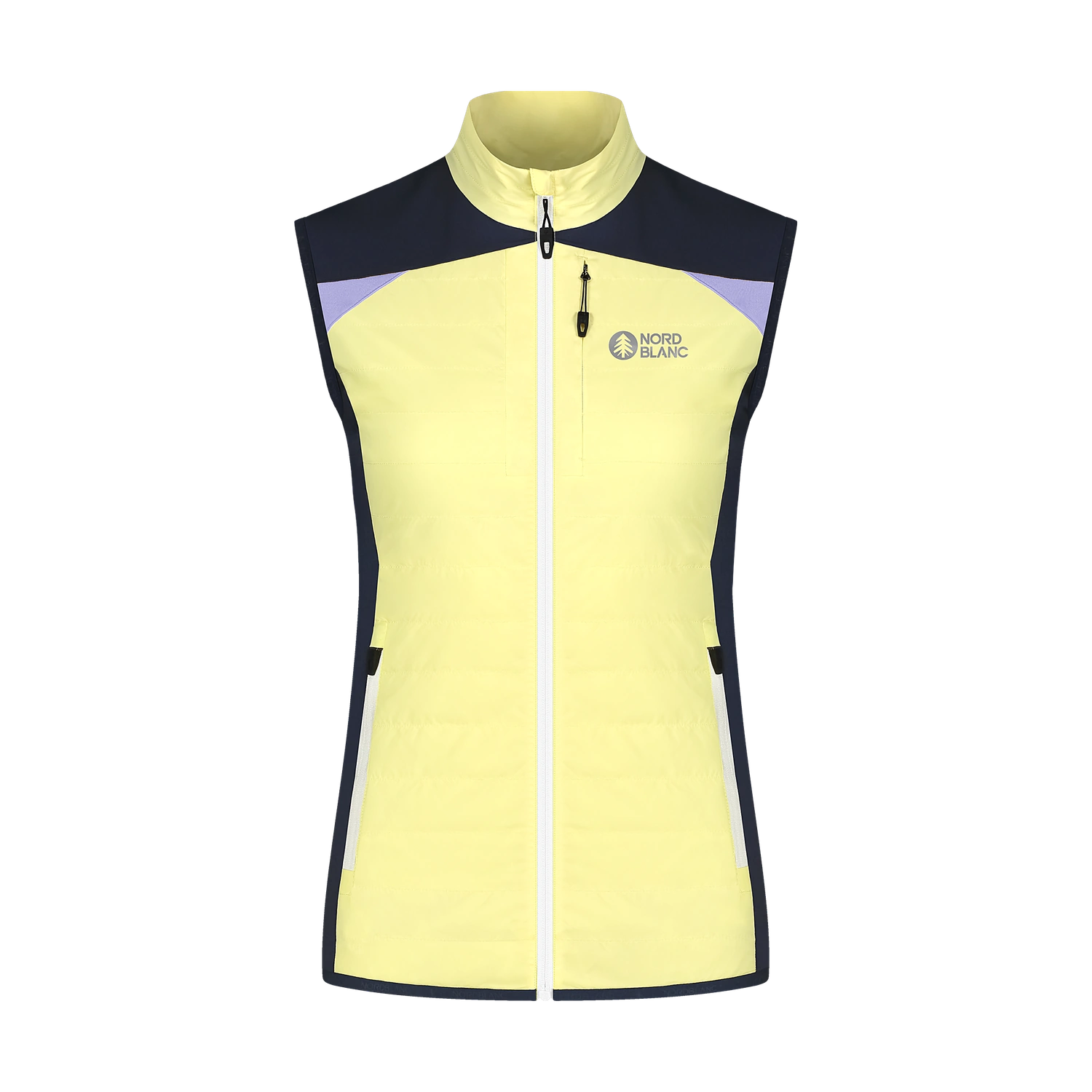 Leichte Sportweste Damen - DELL gelb