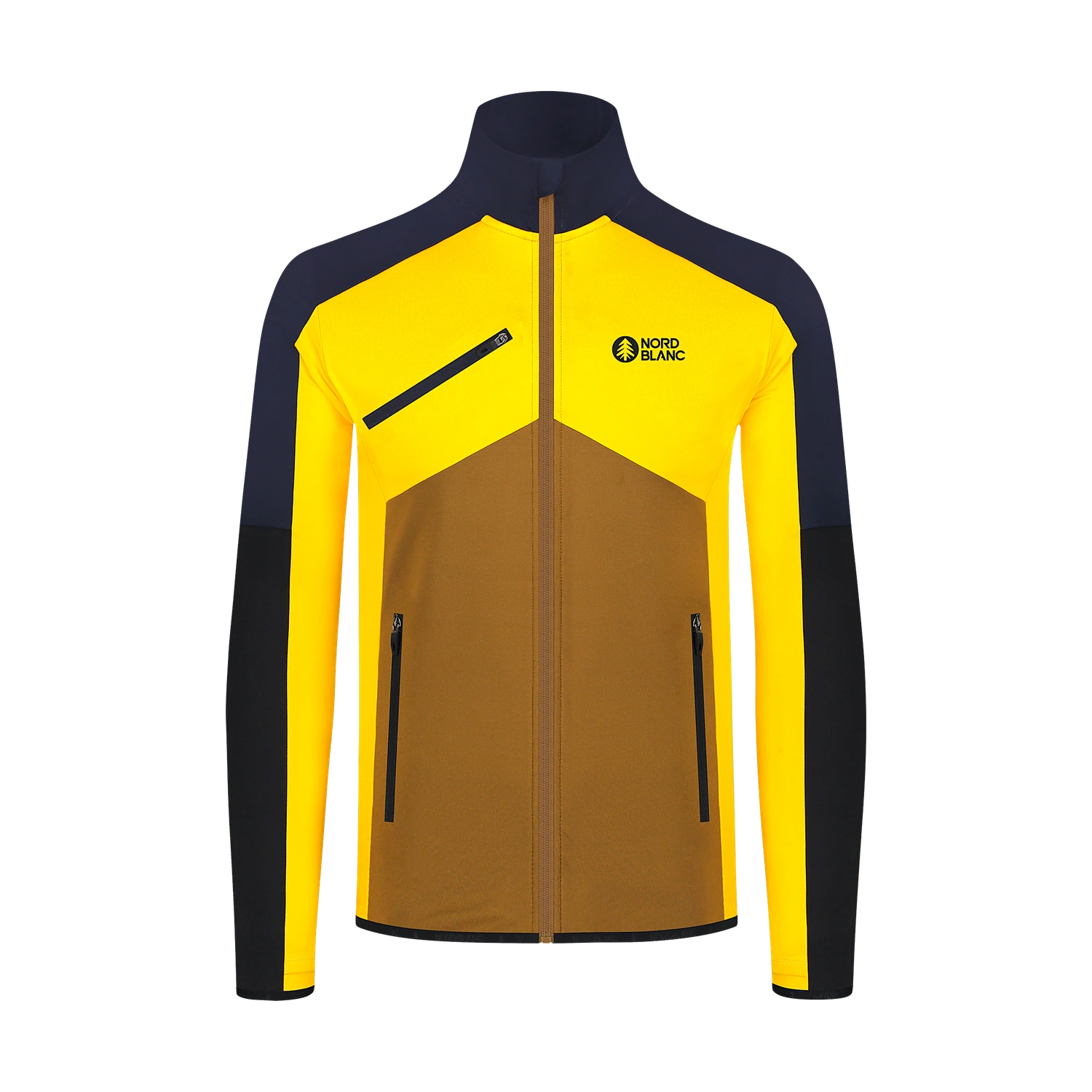 Powerfleece jacket men's - CUSP yellow