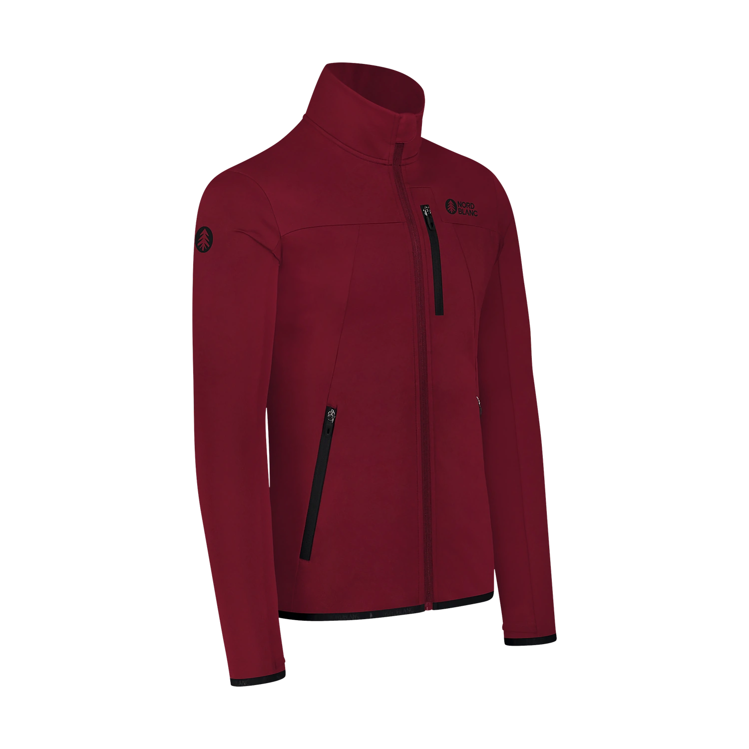 Powerfleece jacket men's - MORASS wine red-2