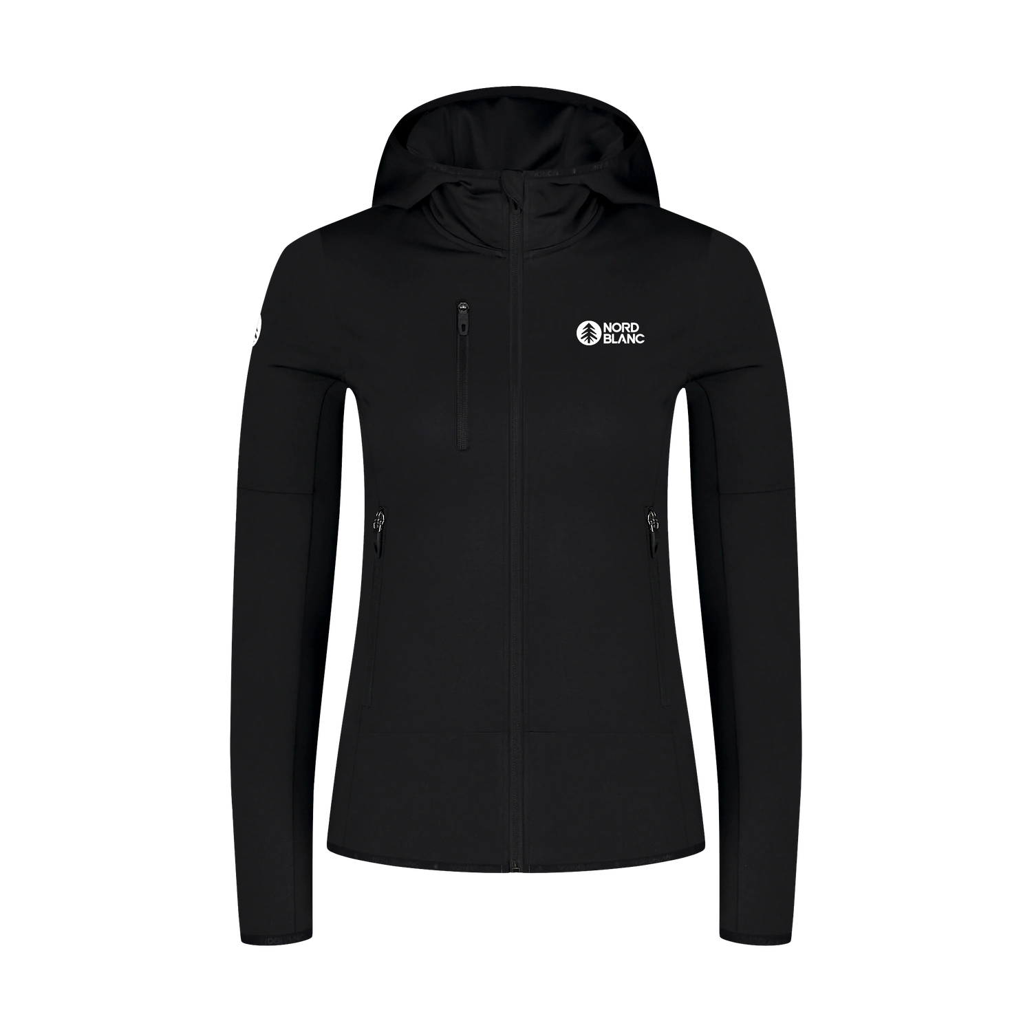 Powerfleecejacke Damen - RAVINE schwarz