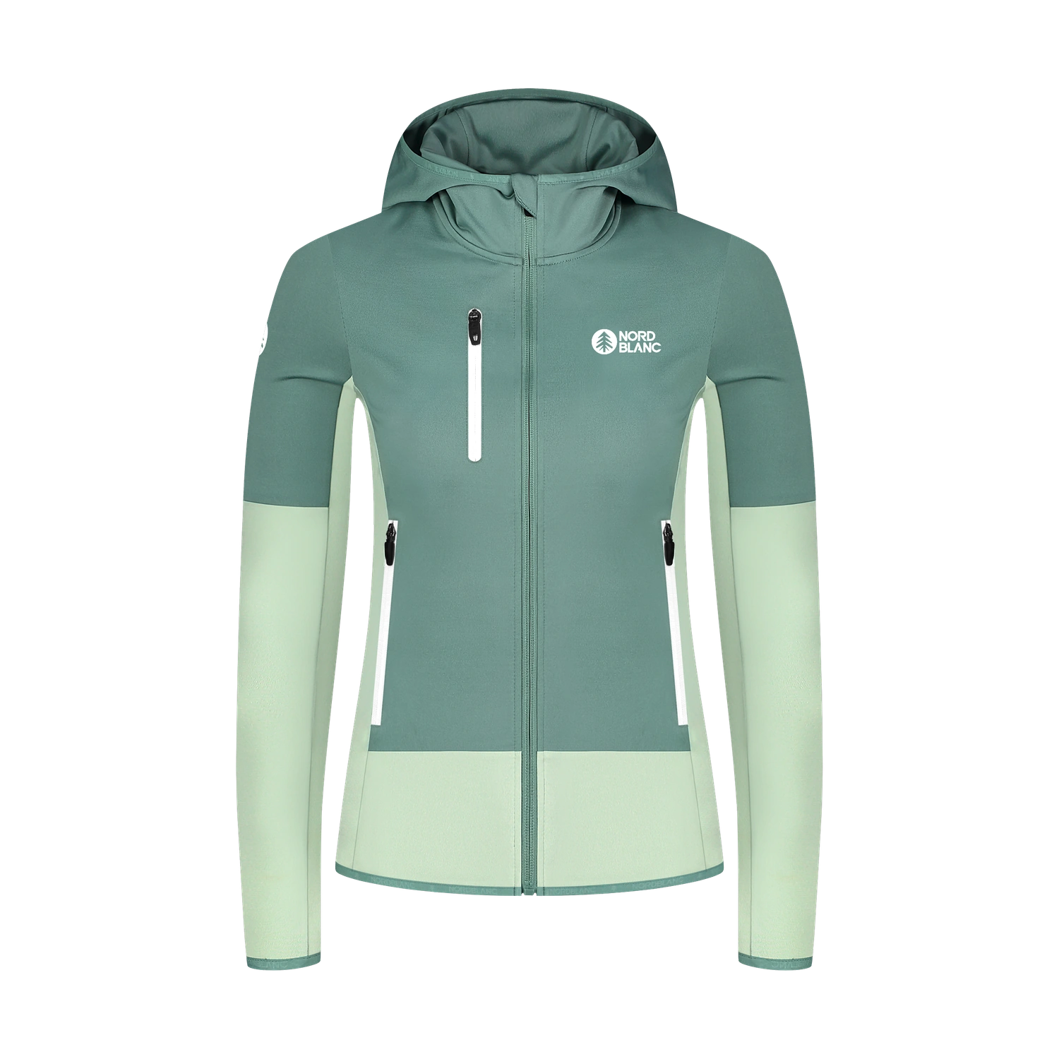 Powerfleecejacke Damen - RAVINE grün