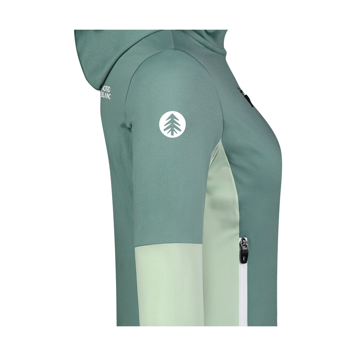 Powerfleece jakna ženska - RAVINE zelena-2