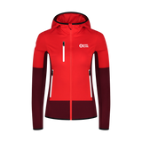 Powerfleece jacket women's - RAVINE red