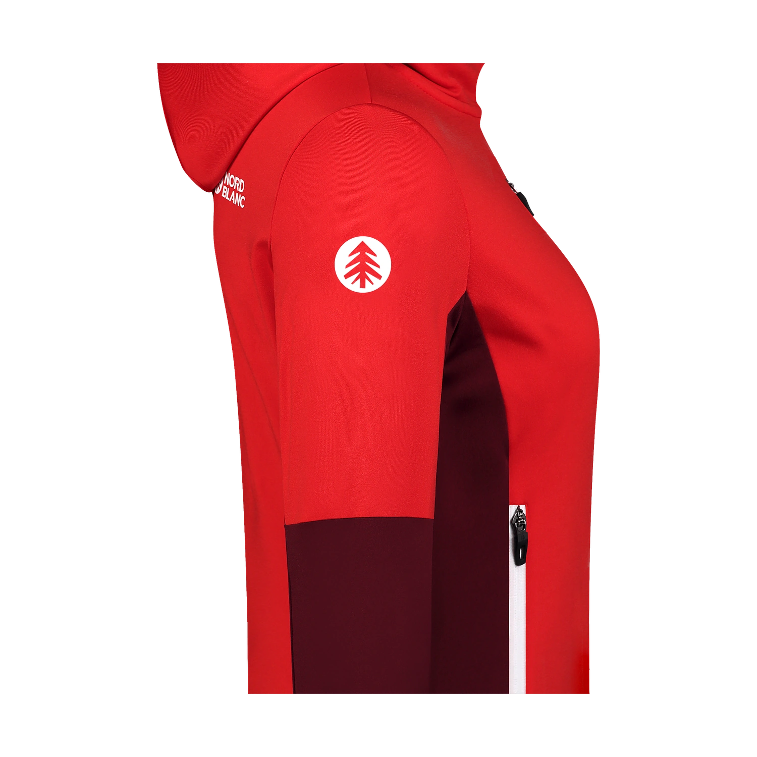 Powerfleece jacket women's - RAVINE red-2