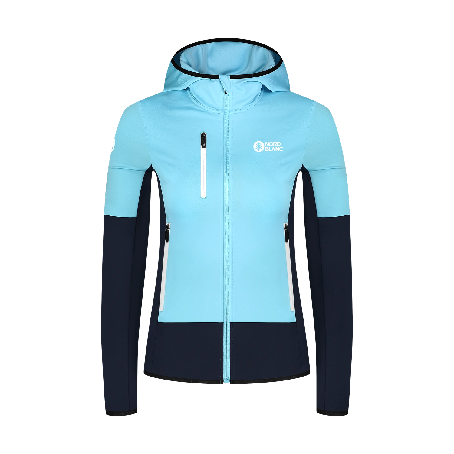 Powerfleecejacke Damen - RAVINE blau