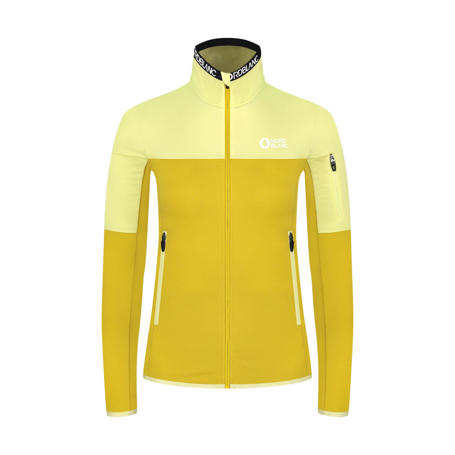 Powerfleecejacke Damen - IDOL gelb