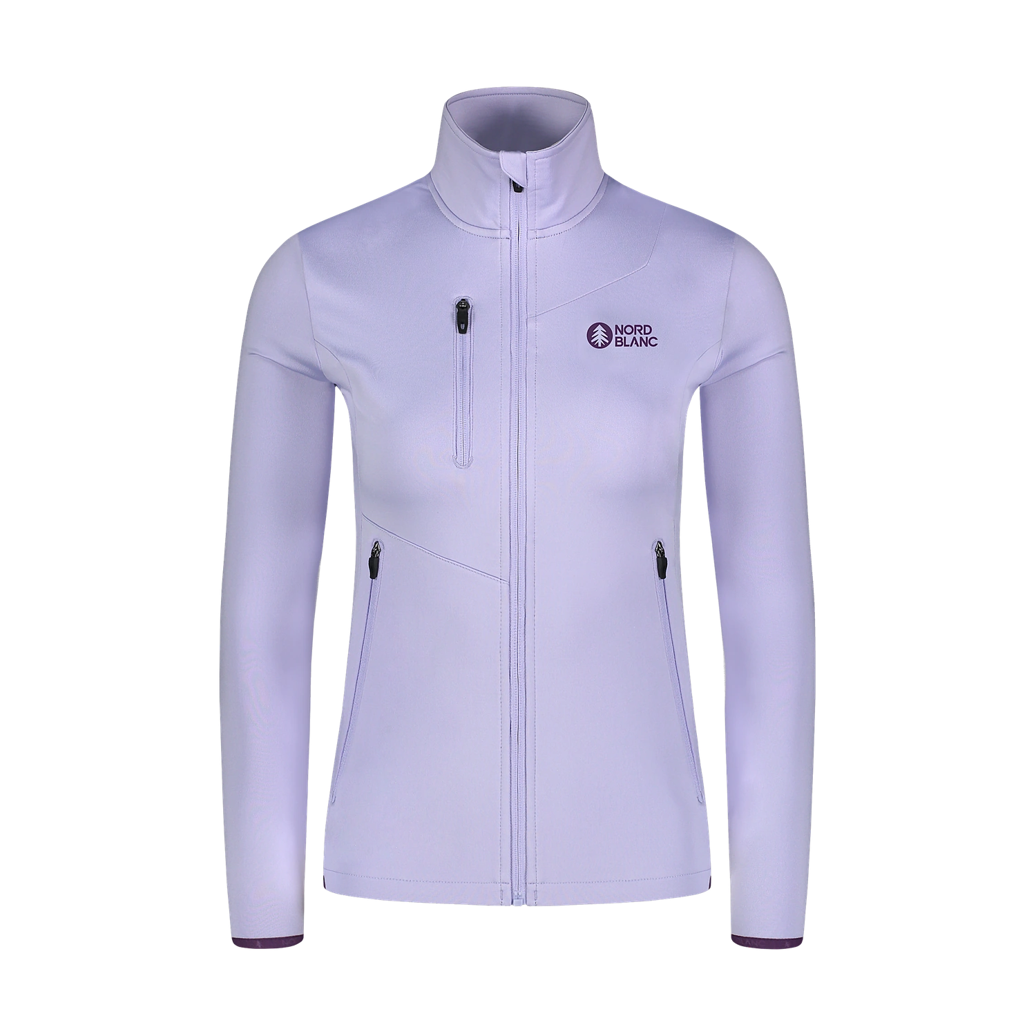 Powerfleece melegítőfelső női - CRISP lila-1