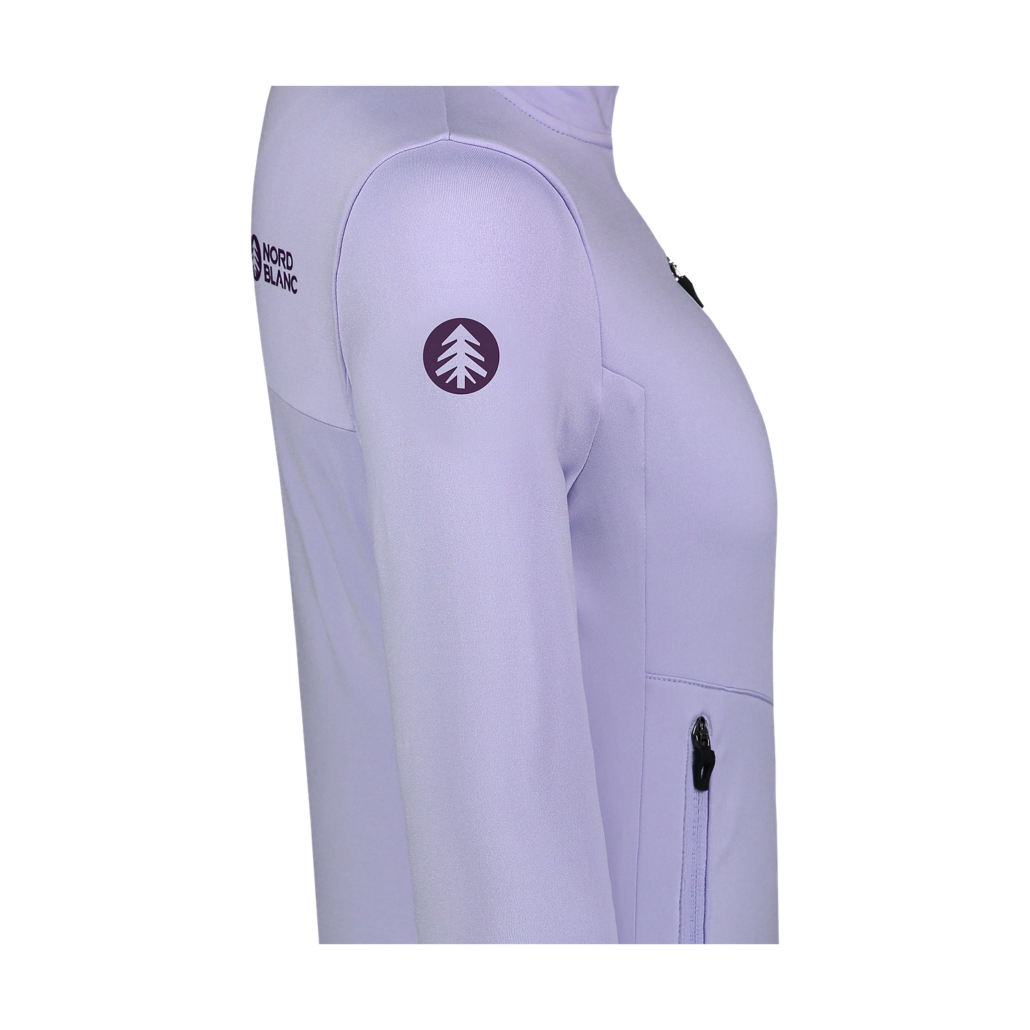 Powerfleece melegítőfelső női - CRISP lila-3