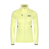 Powerfleece melegítőfelső női - CRISP sárga