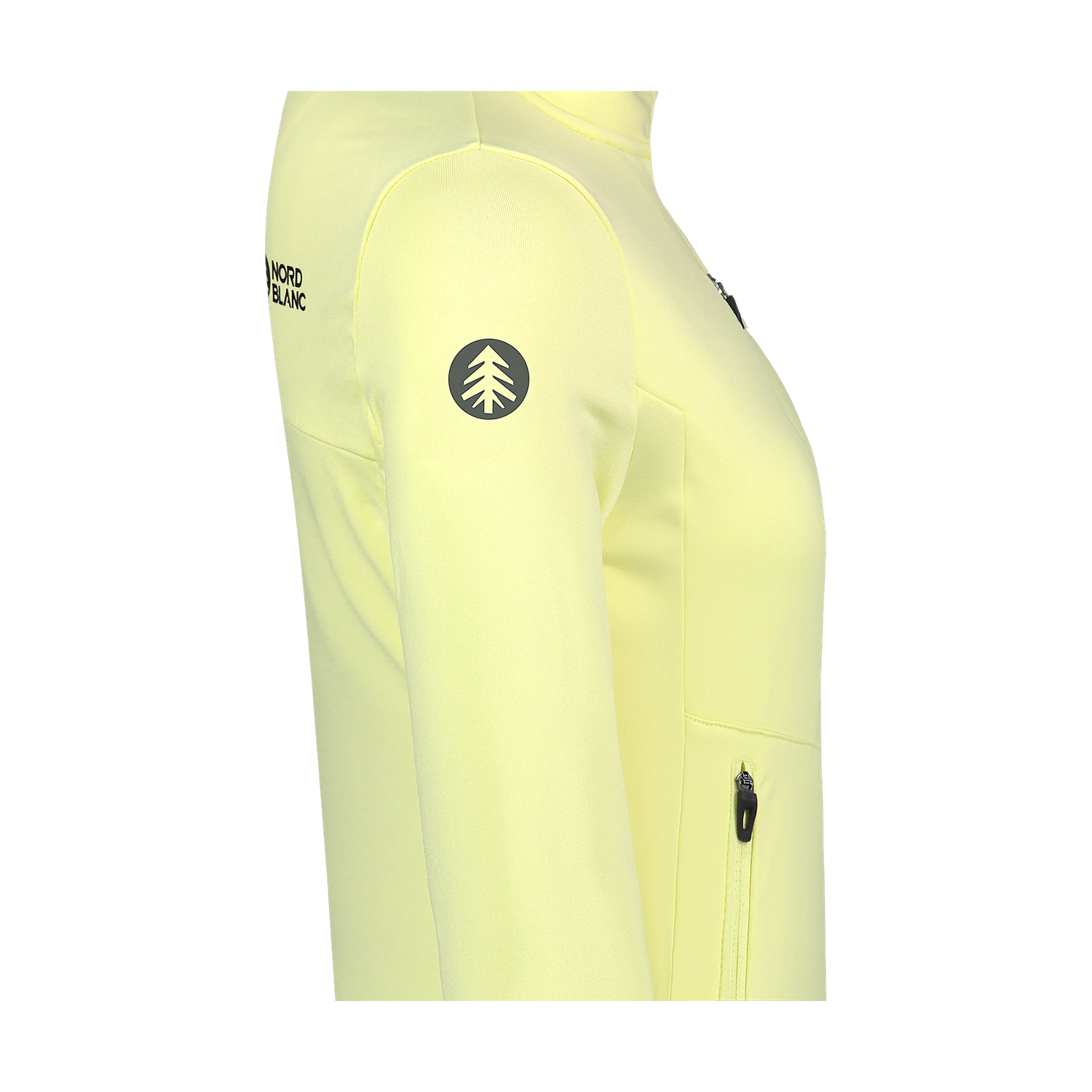 Powerfleece jacket women's - CRISP yellow-3