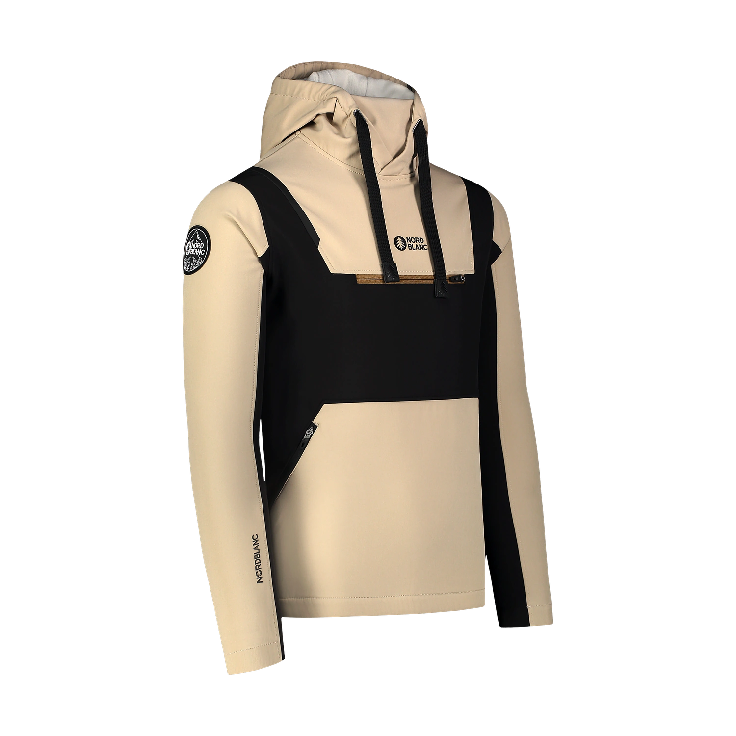 Softshell sweatshirt men's - GLEN beige-2