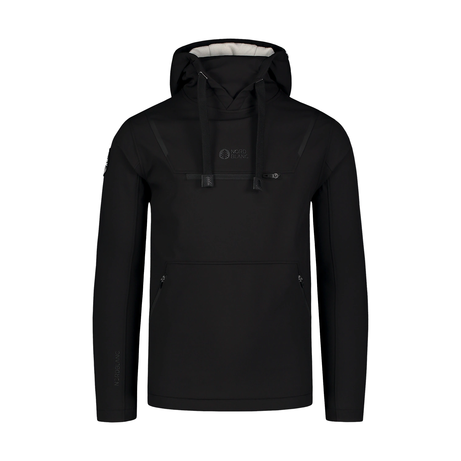 Softshell-Sweatshirt Herren - GLEN schwarz