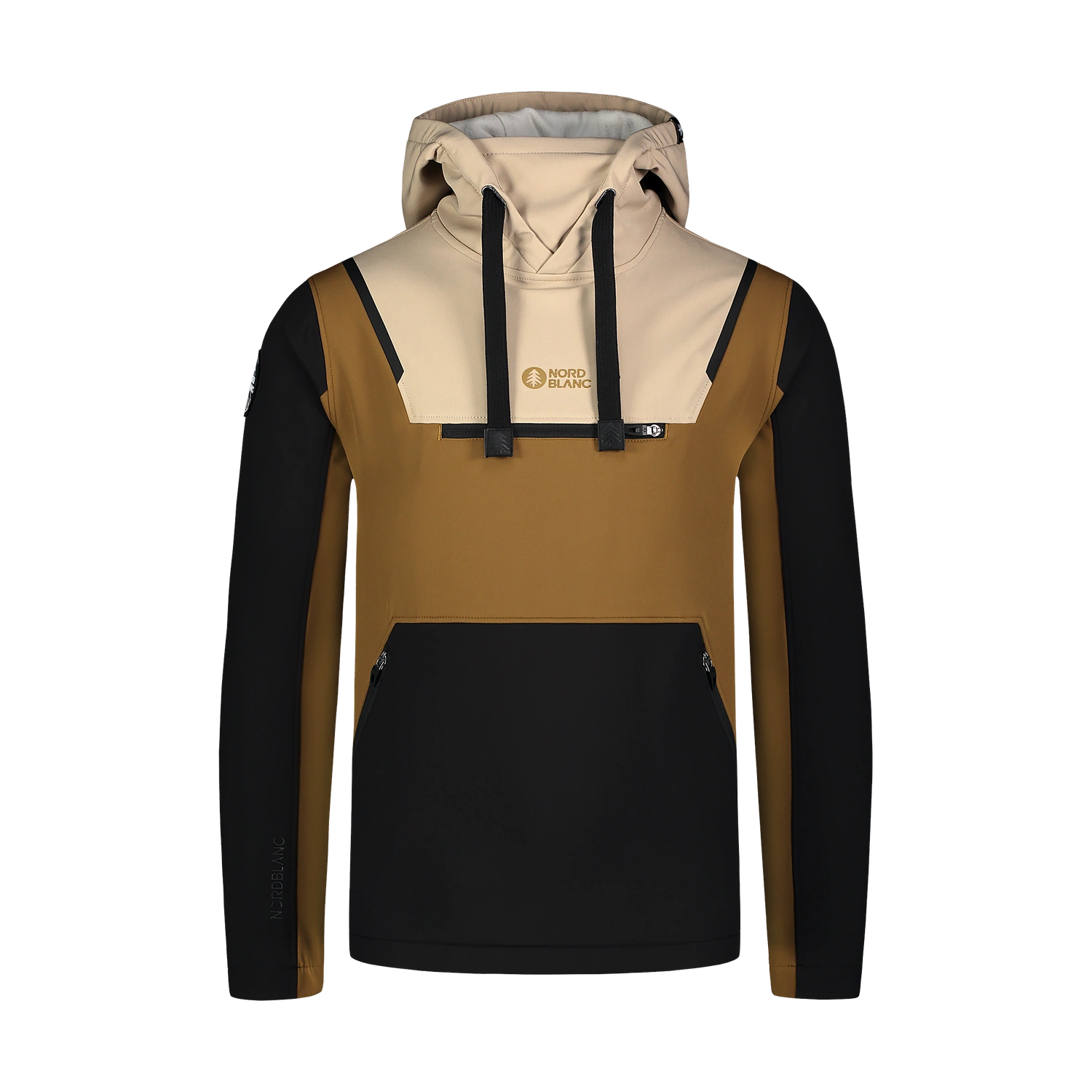 Softshell-Sweatshirt Herren - GLEN braun