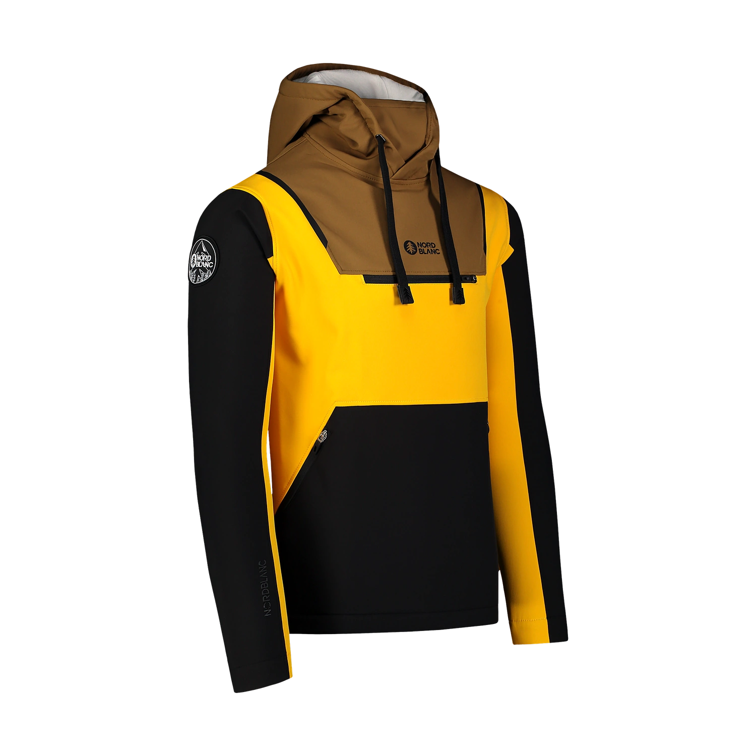 Softshell sweatshirt men's - GLEN yellow-2
