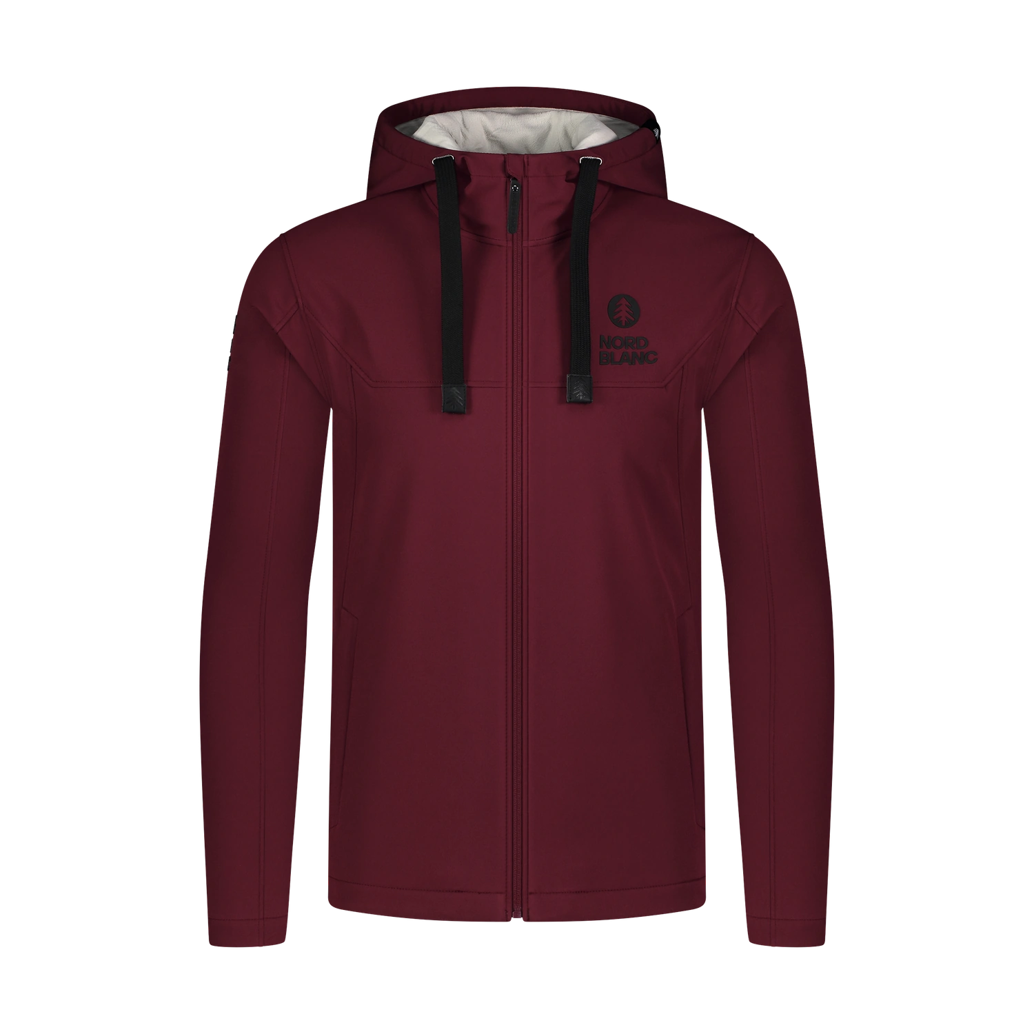 Softshell-Sweatshirt Herren - CANOPY weinrot
