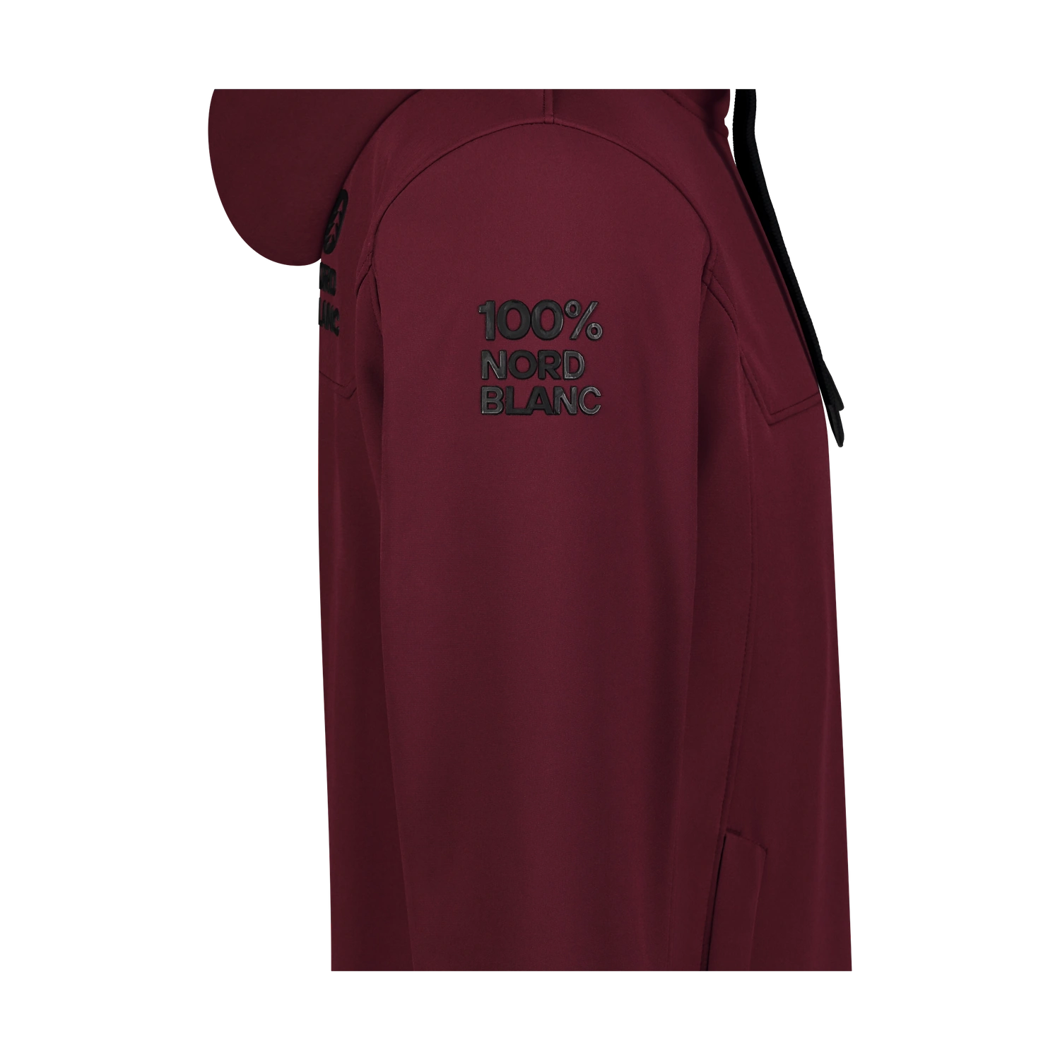 Softshell sweatshirt men's - CANOPY wine red-2