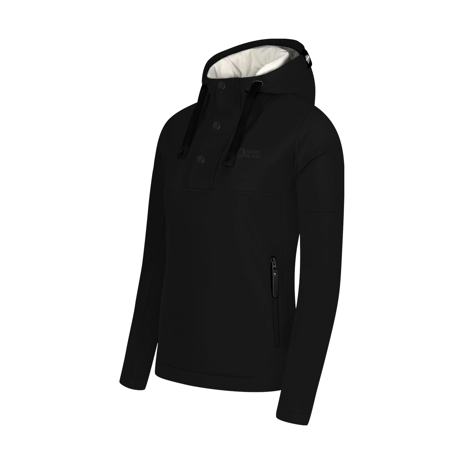 Softshell-Sweatshirt Damen - SHOAL schwarz-4