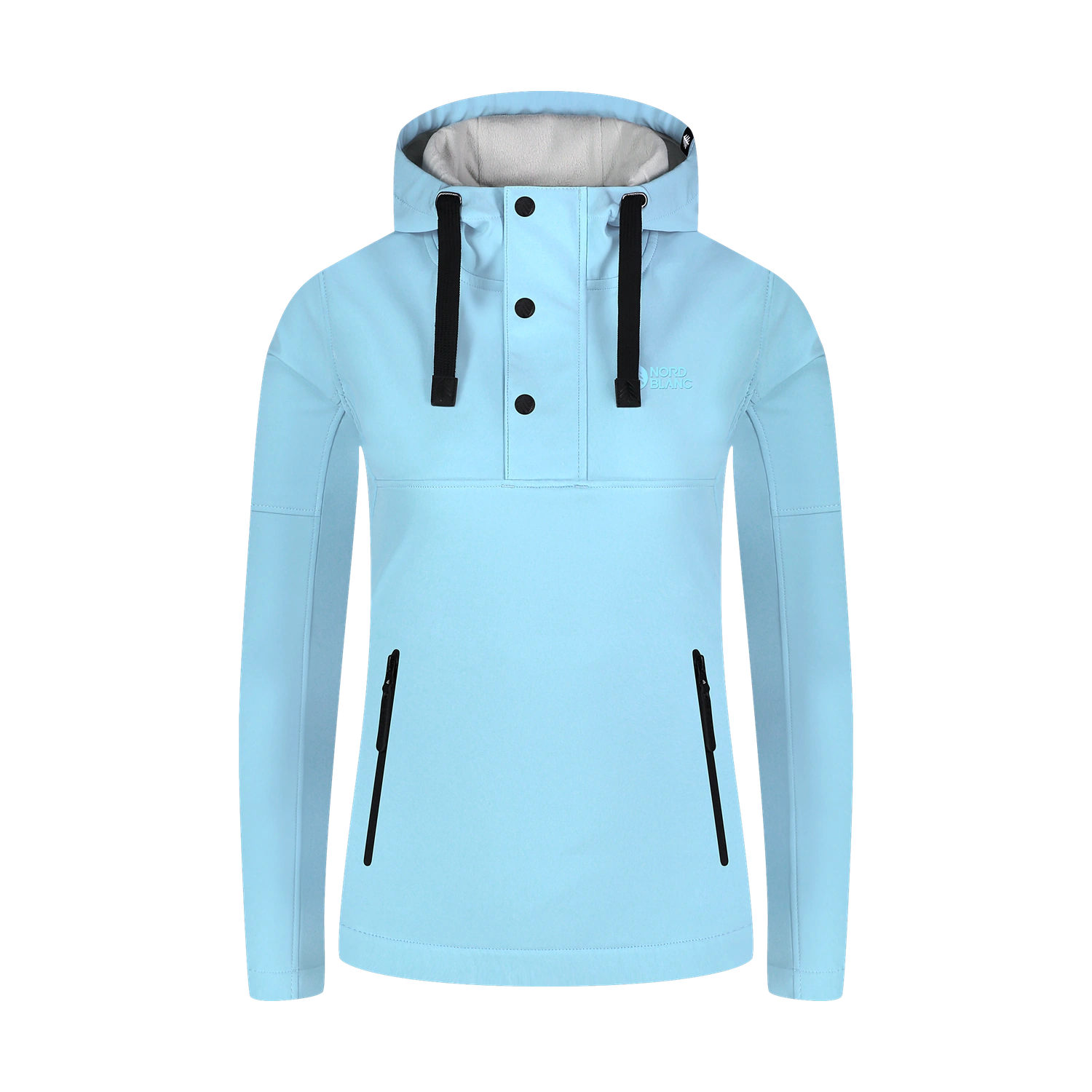 Softshell sweatshirt women's - SHOAL blue