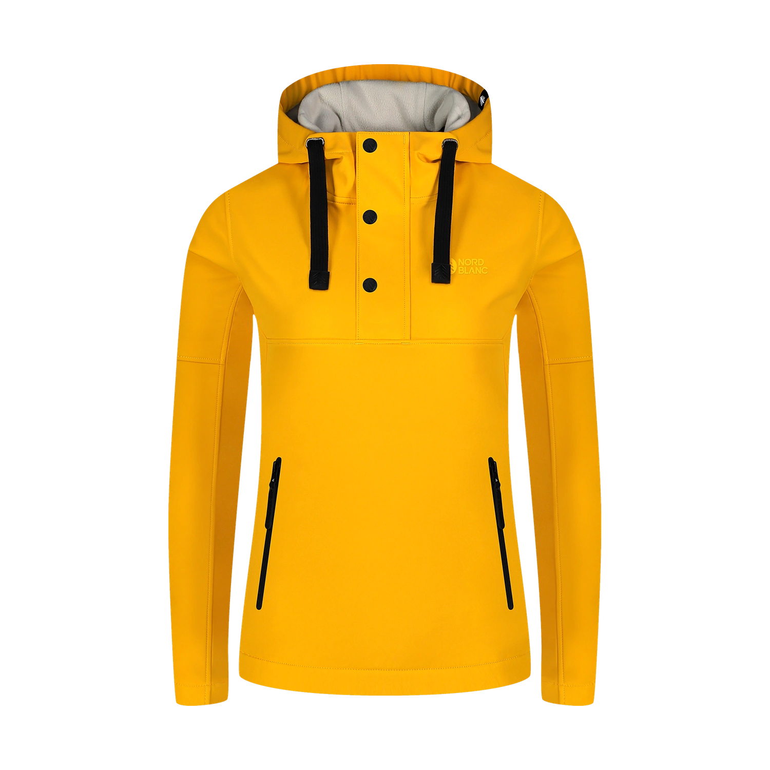 Softshell-Sweatshirt Damen - SHOAL gelb