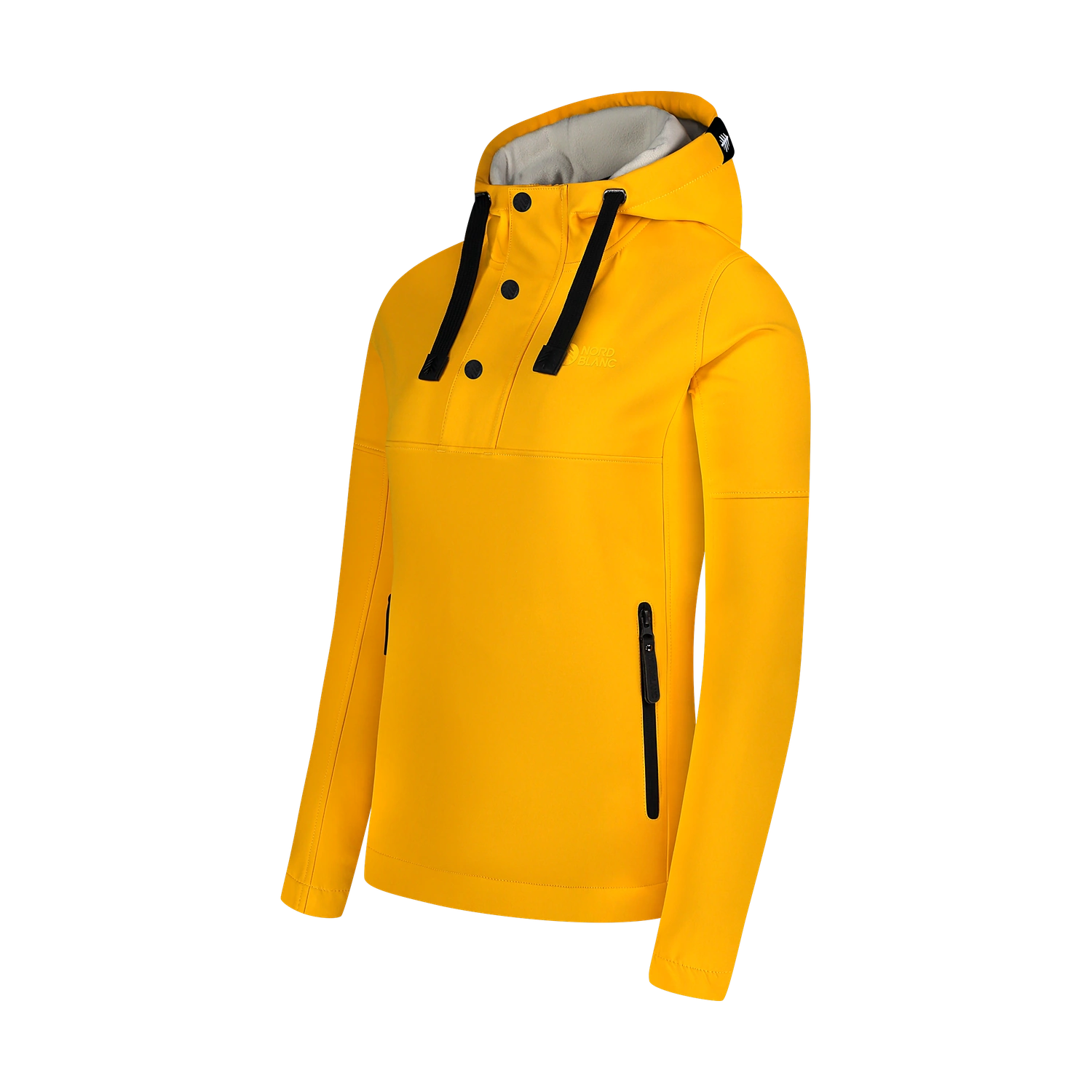 Softshell-Sweatshirt Damen - SHOAL gelb-4