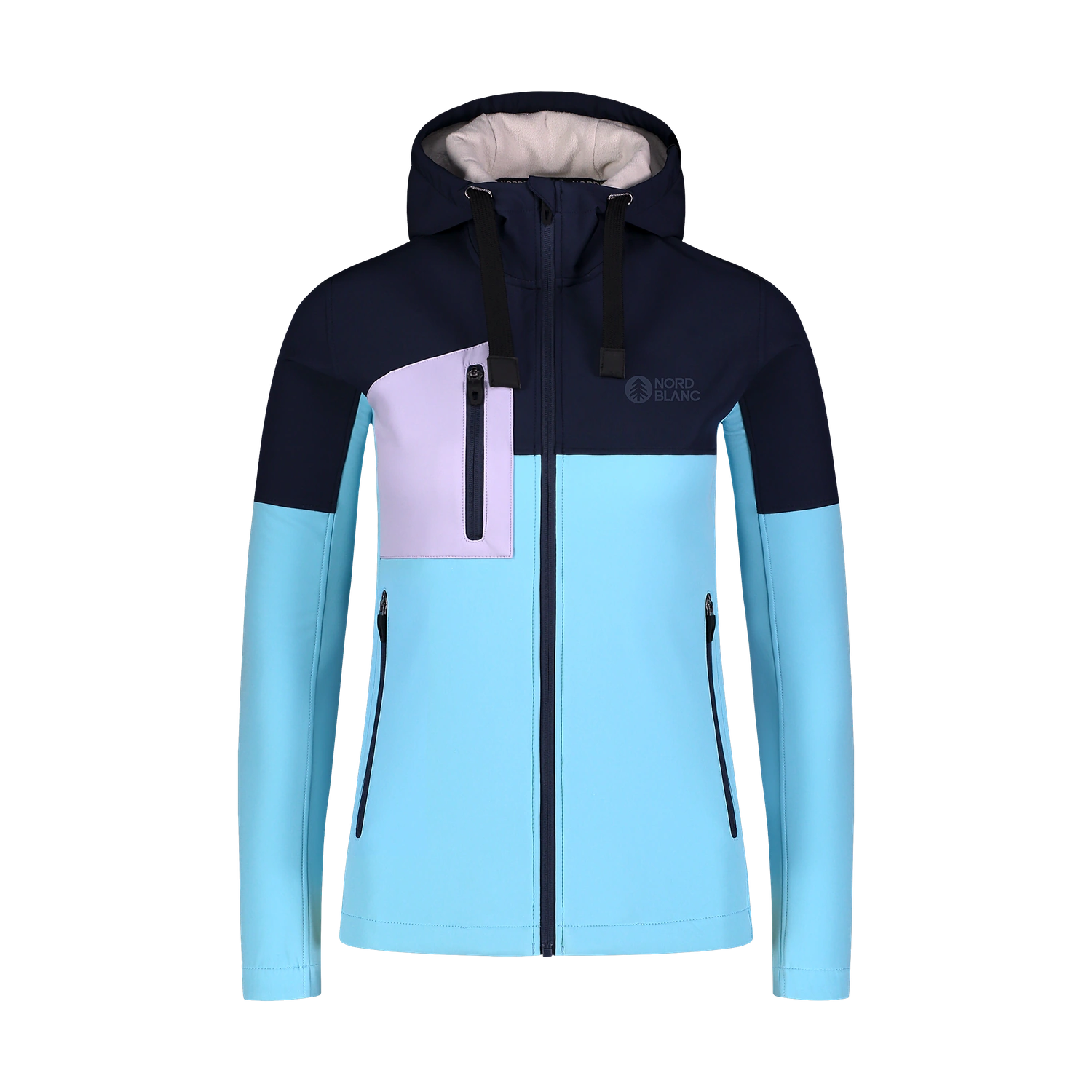 Softshell sweatshirt women's - HIDA blue