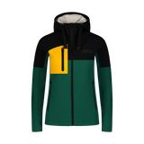 Softshell sweatshirt women's - HIDA green