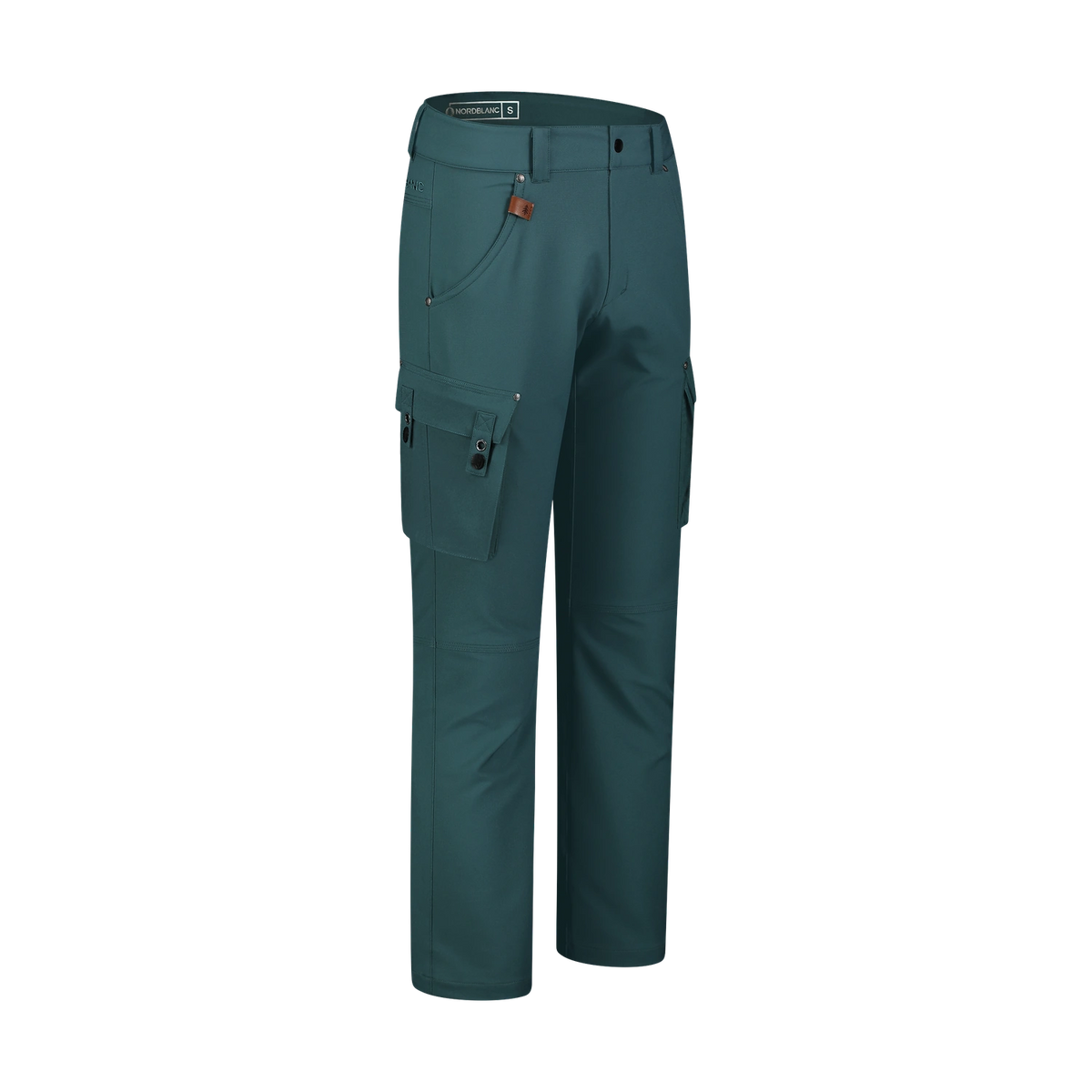 Pantaloni cargo pentru bărbați - PEEL verzi-2