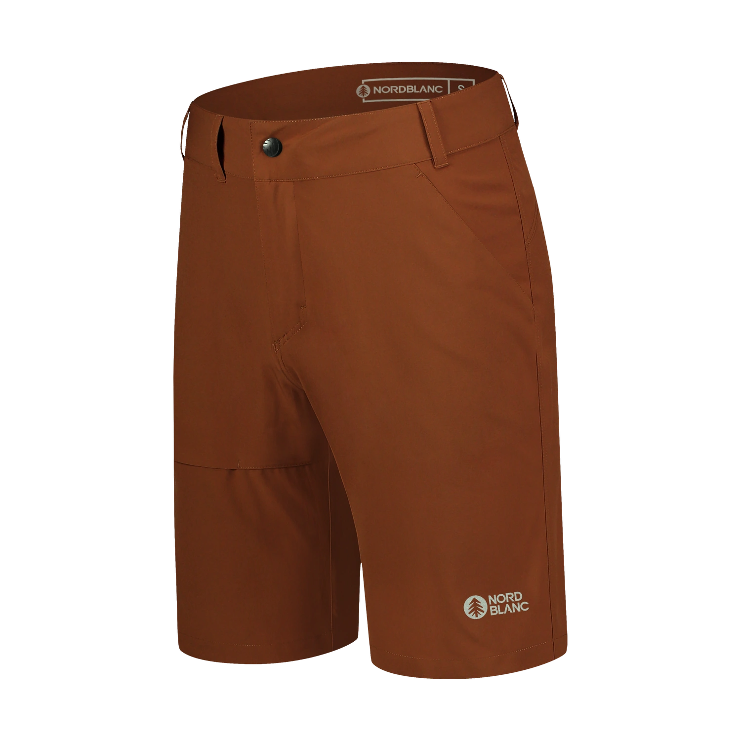 Ľahké outdoorové kraťasy pánske - RENEWAL hnedé-2