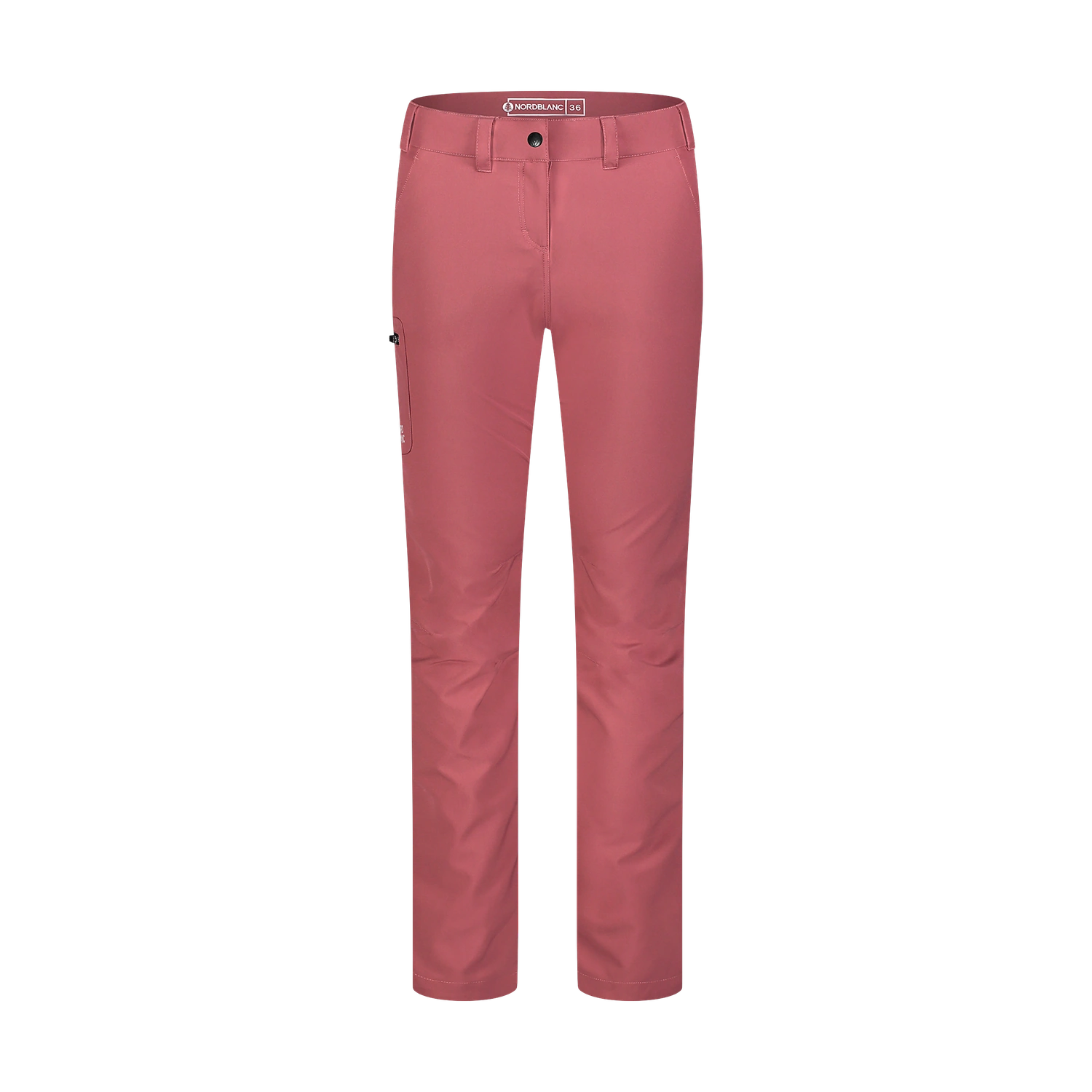 Pantaloni ușori outdoor pentru femei - HIGHEND roz-1