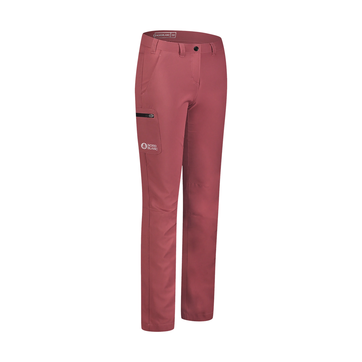 Pantaloni ușori outdoor pentru femei - HIGHEND roz-4