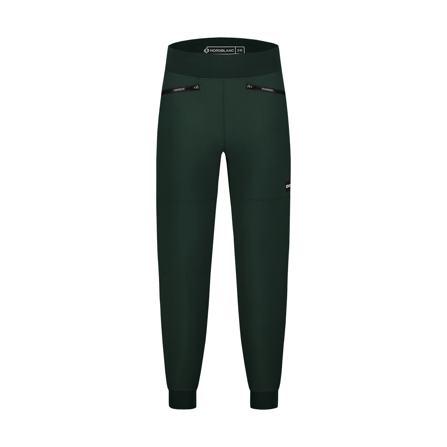 Leichte Outdoor-Hose mit Trainingshoseschnitt Damen - PARRY grün