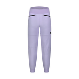 Lightweight outdoor pants with sweatpants cut women's - PARRY violet