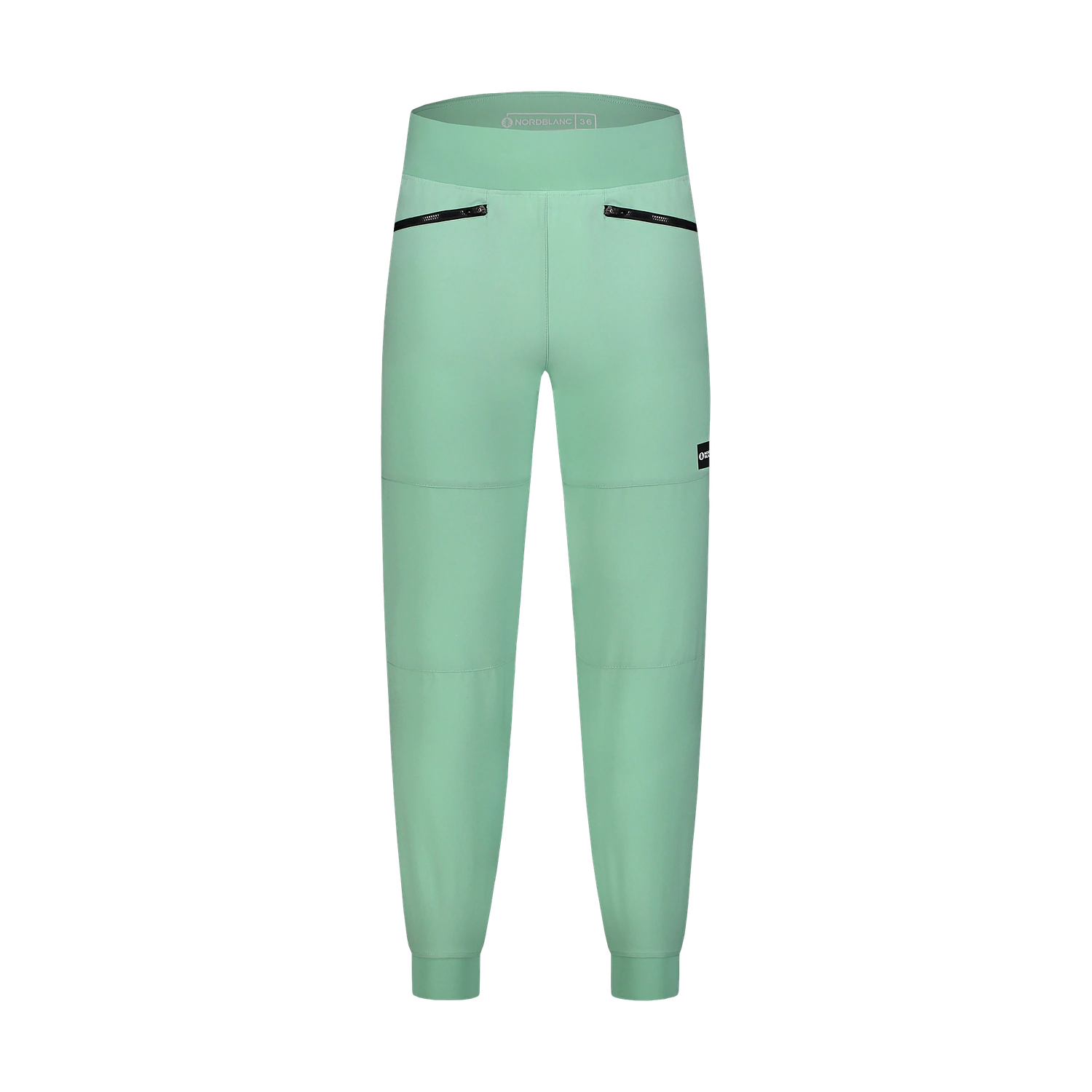 Leichte Outdoor-Hose mit Trainingshoseschnitt Damen - PARRY grün