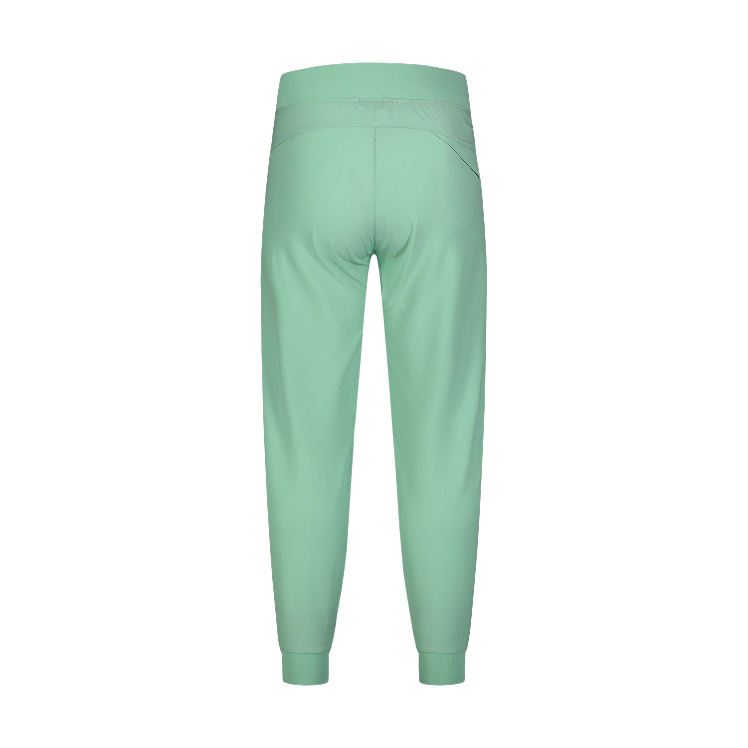 Lightweight outdoor pants with sweatpants cut women's - PARRY green-2